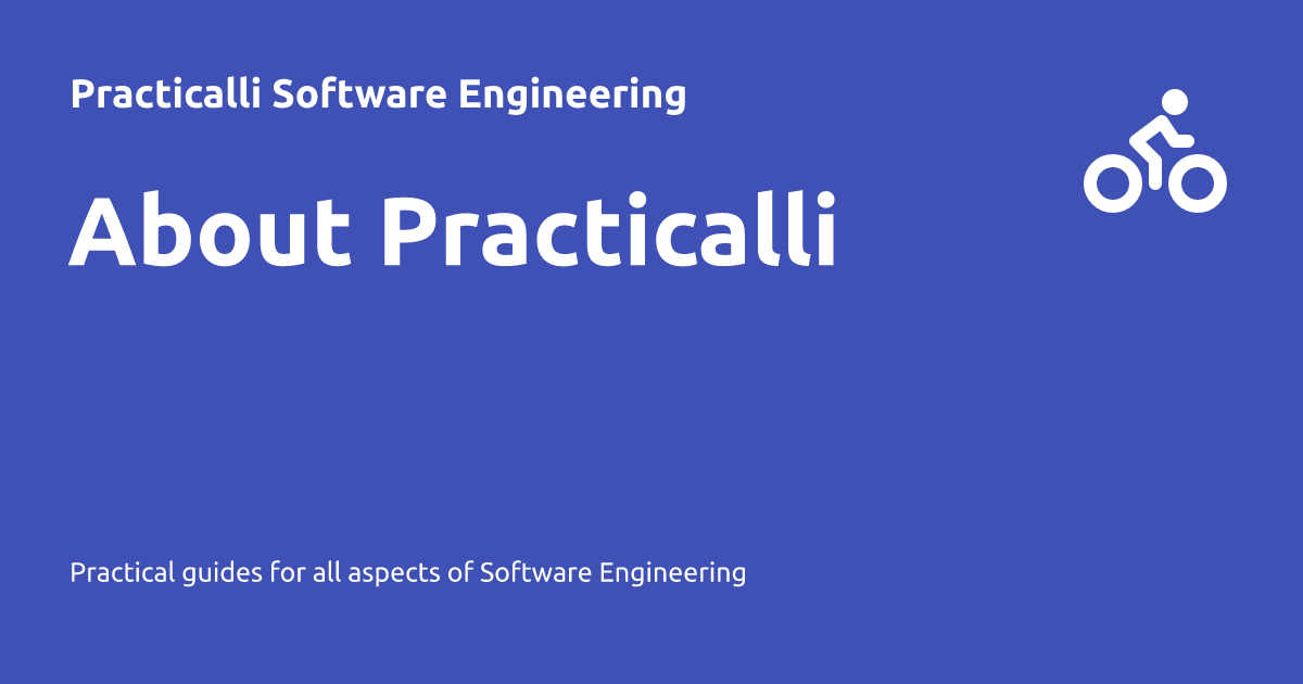 About Practicalli - Practicalli Software Engineering Guides