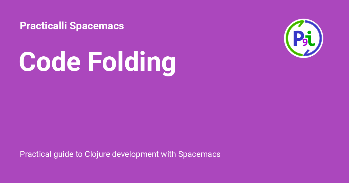 code-folding-practicalli-spacemacs