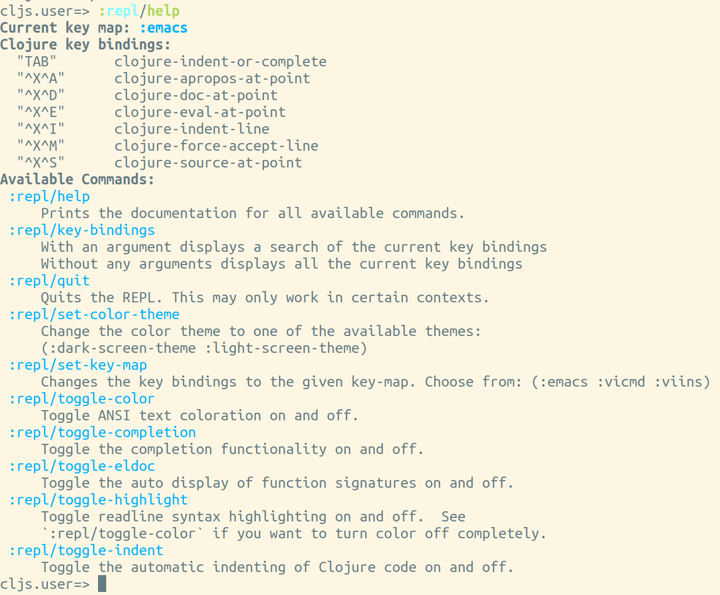 Figwheel-main - repl help