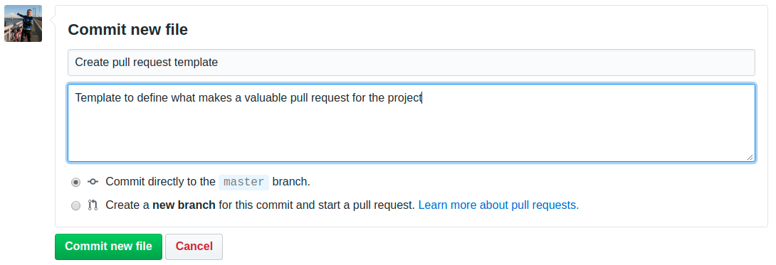 practicalli-streamline-contributions-with-github-pull-request-templates